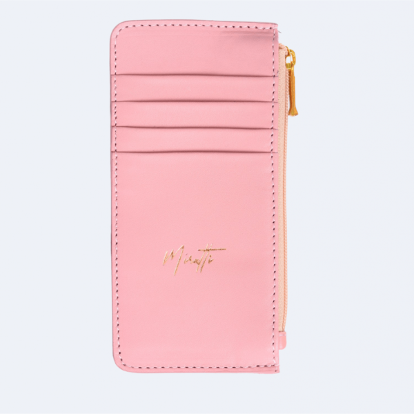 PINK ZIPPED WALLET