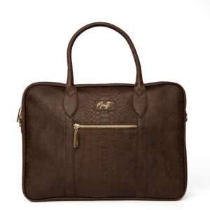 ANIKA CLASSIQUE Marron python